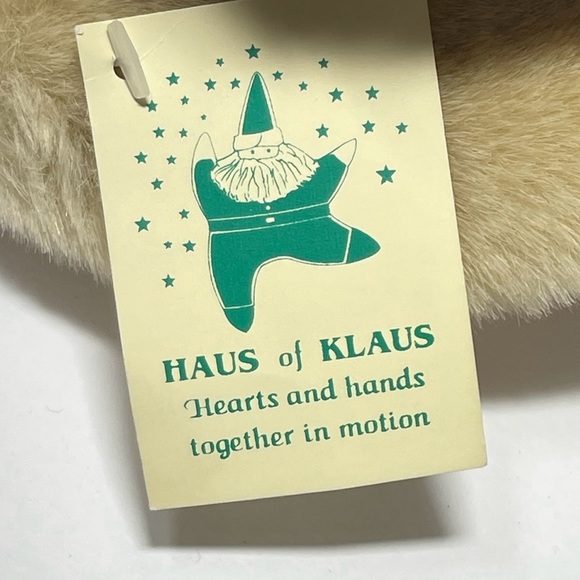 Haus Of Klaus Vintage Bunny Rabbit Plush Stuffed Animal - Picture 8 of 8